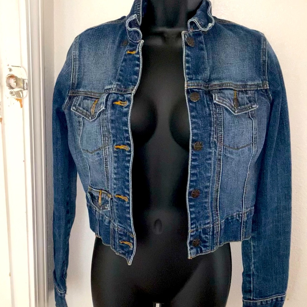 Jean Crop Jacket